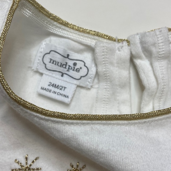 Mud Pie Holiday Mouse Christmas Tree Long Sleeve 2T - Picture 2 of 9